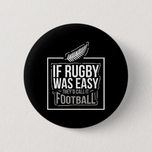 Badge Rond 5 Cm Si Rug1 Footballeur et Lutteur pour Hommes Wo
