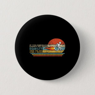 Badge Rond 5 Cm Si Vous Acceptez La Diversité Mais Ignorez Le Hand