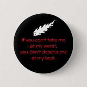 Badge Rond 5 Cm si vous ne pouvez pas.