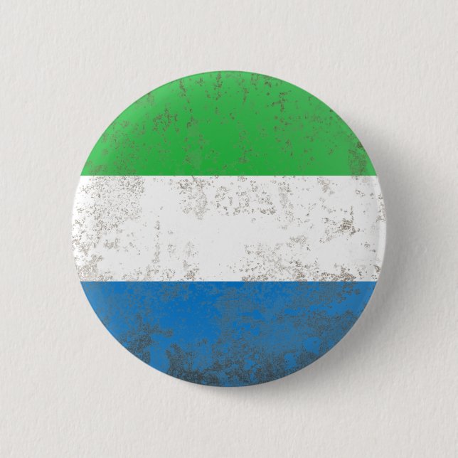 Badge Rond 5 Cm Sierra Leone (Devant)