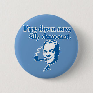 Badge Rond 5 Cm "Sifflez vers le bas maintenant" le bouton