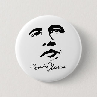 Badge Rond 5 Cm Signature de Barack Obama