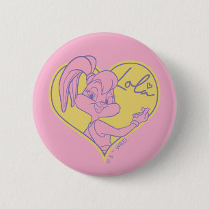 Badge Rond 5 Cm Signature Lola Heart