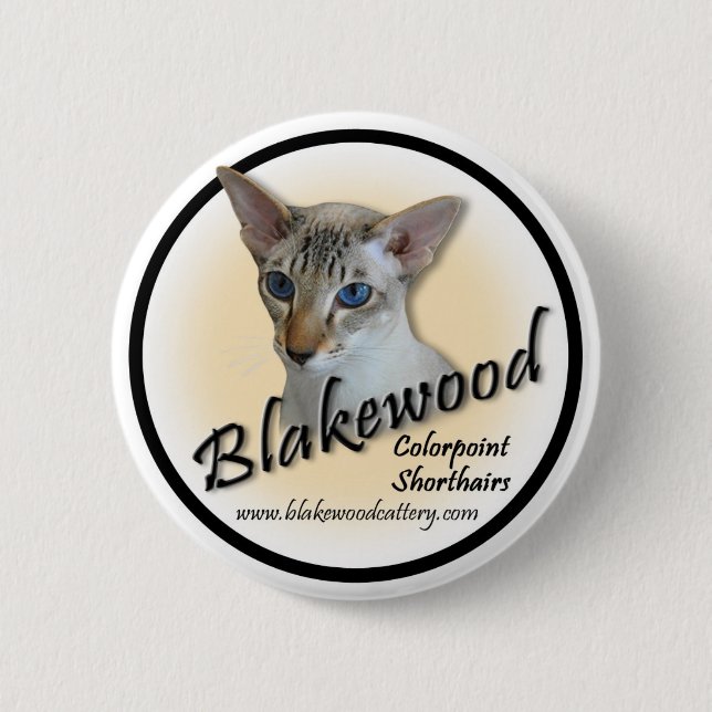 Badge Rond 5 Cm Signe 1 de cage de Blakewood (Devant)