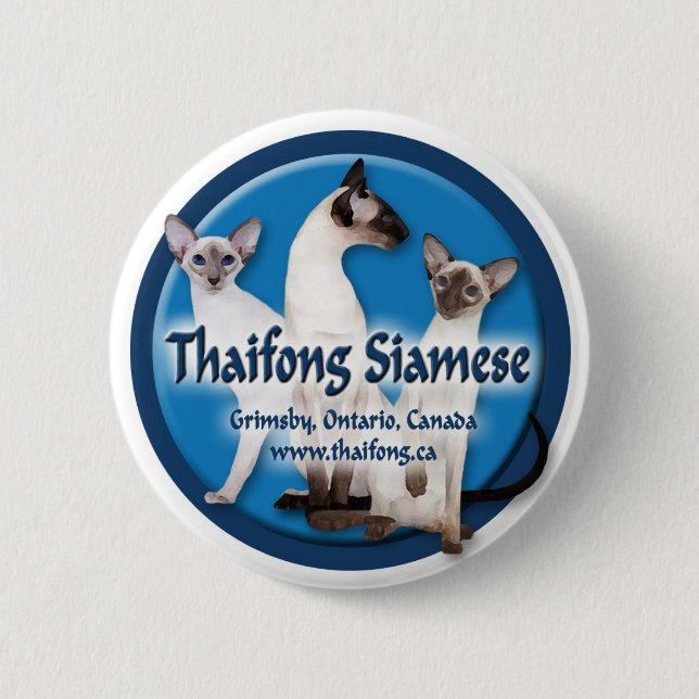 Badge Rond 5 Cm Signe de cage de Thaifong (Devant)