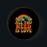 Badge Rond 5 Cm SIGNE DE PAIX AMOUR 60s les années 70 Tie Dye Hipp<br><div class="desc">SIGNE DE PAIX AMOUR 60s les années 70 Tie Dye Hippie Costume Halloween</div>