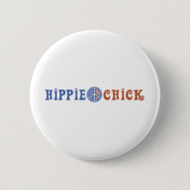BADGE ROND 5 CM SIGNE HÉPINE CHINOISE AVEC LA PAIX (Devant)
