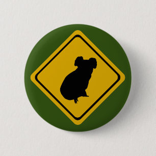 Badge Rond 5 Cm signe routier koala