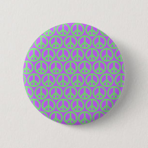 Badge Rond 5 Cm Signes de paix