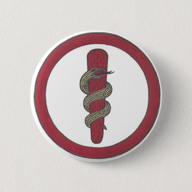 Badge Rond 5 Cm simbolo_da_odontologia (Devant)