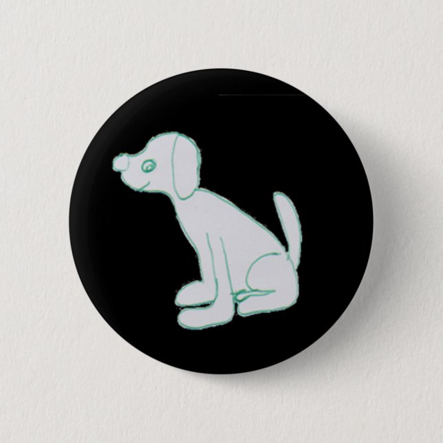 Badge Rond 5 Cm Simon le grand Danois (Devant)