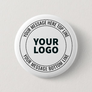 Badge Rond 5 Cm Simple à remplacer par votre logo ou image