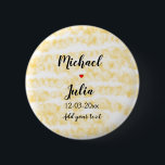 Badge Rond 5 Cm simple et personnalisé ajouter votre nom watercol<br><div class="desc">conception</div>