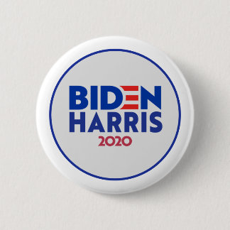 Badge Rond 5 Cm Simple minimaliste Joe Biden Kamala Harris 2020