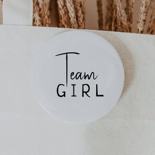 Badge Rond 5 Cm Simple moderne Neutre Genre Reveillez Équipe Fille