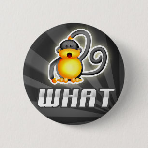 Badge Rond 5 Cm Singe CE QUI