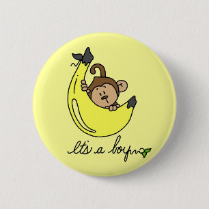 Badge Rond 5 Cm Singe c'est des T-shirts et des cadeaux d'un