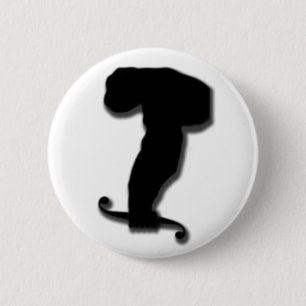Badge Rond 5 Cm Singe de calcul