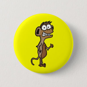 Badge Rond 5 Cm Singe de ondulation