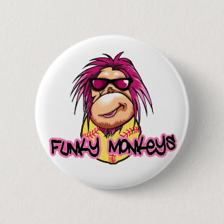Badge Rond 5 Cm Singes géniaux