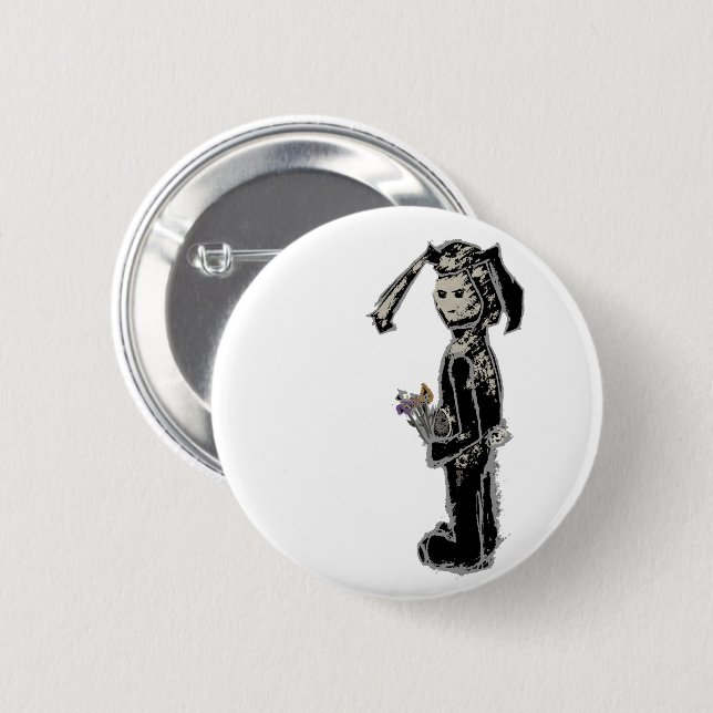 Badge Rond 5 Cm sinibunny (Devant & derrière)