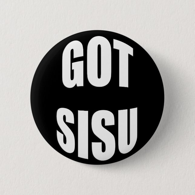 Badge Rond 5 Cm SISU Yooper (Devant)