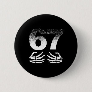 Badge Rond 5 Cm Six Sept Génération Alpha Argot Mème Populaire Ten
