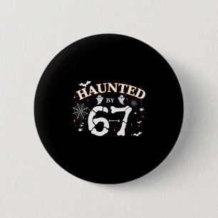 Badge Rond 5 Cm Six Seven 67 Memes Génération Alpha Argot Fantôme