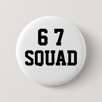 Badge Rond 5 Cm Six Seven 6 7 Squad Funny Meme Humor