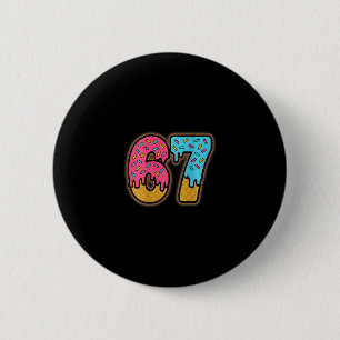 Badge Rond 5 Cm Six Seven Ice Cream Drip Sport 67 Fun Mason Meme (
