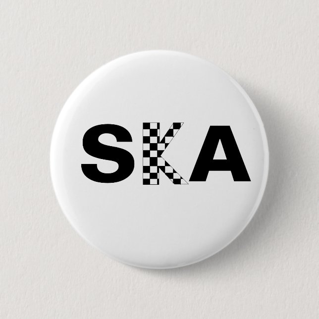 Badge Rond 5 Cm ska (Devant)