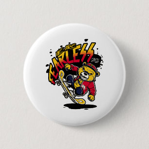 Badge Rond 5 Cm Skate board Style gratuit