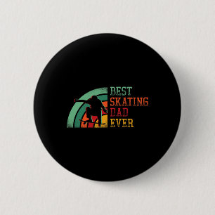 Badge Rond 5 Cm Skateboard Rétro Vintage Art Hommes Planche à Roul