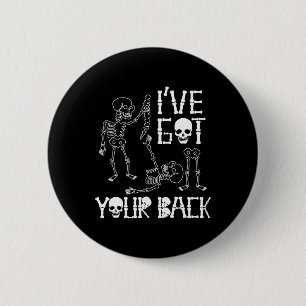 Badge Rond 5 Cm Skeletons Halloween J'Ai Votre Costume Ck Hommes Q