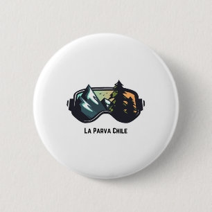 Badge Rond 5 Cm Ski La Parva Chili Mountain Ski T Hommes Et Femmes