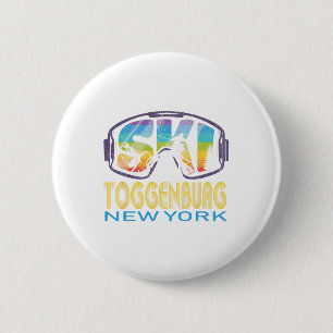 Badge Rond 5 Cm Ski Toggenburg Vacances de ski à New York