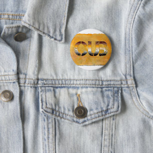 Badge Rond 5 Cm SlipperyJoe's ourson culturellement ancré LGBTQIA