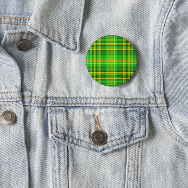 Badge Rond 5 Cm SlipperyJoe's Saint Patrick's Day rappelant Iris (En situation)
