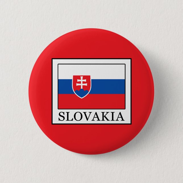 Badge Rond 5 Cm Slovakia (Devant)