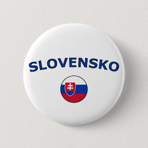 Badge Rond 5 Cm Slovensko