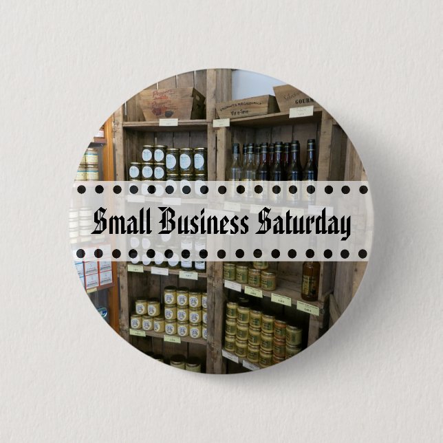 Badge Rond 5 Cm Small Business Saturday Button (Devant)