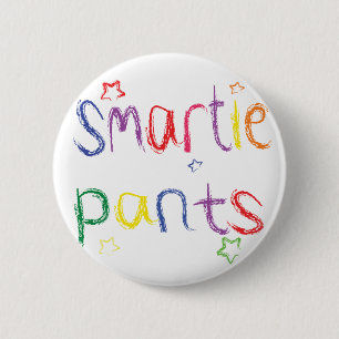 Badge Rond 5 Cm Smartie halète des félicitations d'amusement
