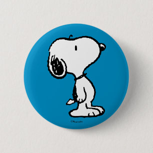Badge Rond 5 Cm Snoopy Classic Comics