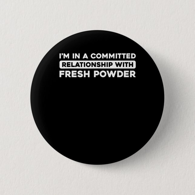 Badge Rond 5 Cm Snowboard Snowboard Sports d'hiver - Snowboard (Devant)