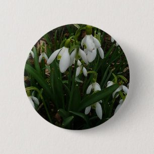 Badge Rond 5 Cm Snowdrops I