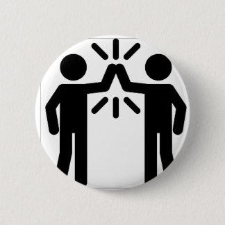 BADGE ROND 5 CM SNŐWFLAKE MAKER - PLAYGROUND BADING