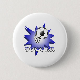 Badge Rond 5 Cm Soccer!