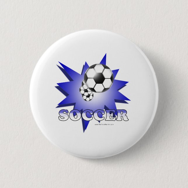 Badge Rond 5 Cm Soccer! (Devant)