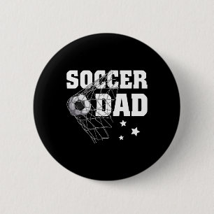 Badge Rond 5 Cm Soccer Papa Daddy Soccer Sport Amateurs De Sport A
