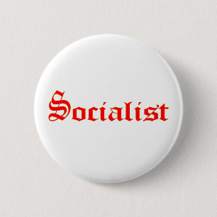Badge Rond 5 Cm Socialiste